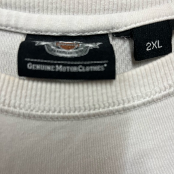 Harley-Davidson Skull Long Sleeve Tee GUC 2XL - Picture 3 of 3